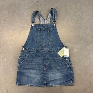 H&M Women's Denim Dungarees-overalls